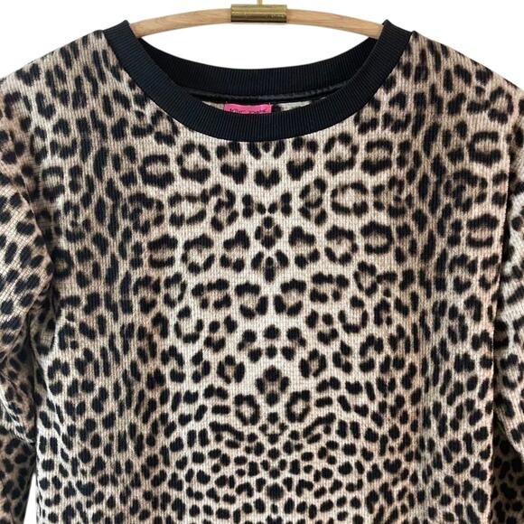 Betsey Johnson Animal Print Top Size Small - Picture 2 of 8